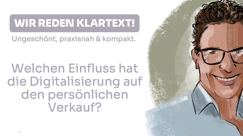 1. DIGITAL SALES TALK, 25. März 2021