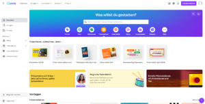 Canva, Grafik Tool für Verkaufspräsentationen & mehr