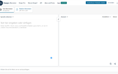 DeepL Pro, TOOL FÜR SINNGEMÄSSE ÜBERSETZUNGEN