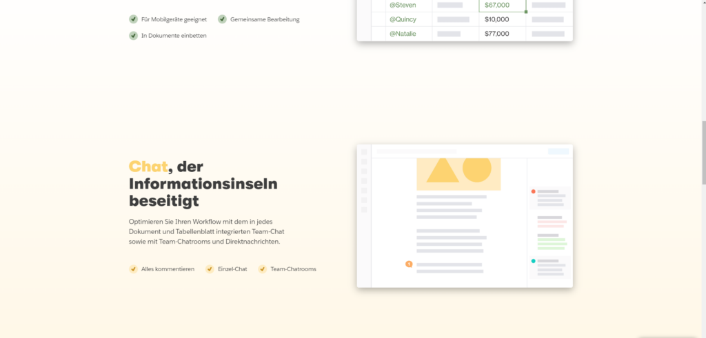 Quip Features Teil 2