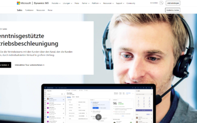 Dynamics 365 Sales, die CRM-Plattform des Softwaregiganten Microsoft