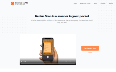 Genius Scan, Tool für mobiles Scannen