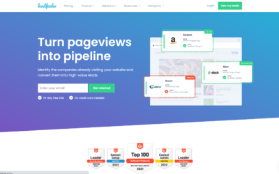 Leadfeeder, Tool für eine hochwertige B2B-Lead-Generierung