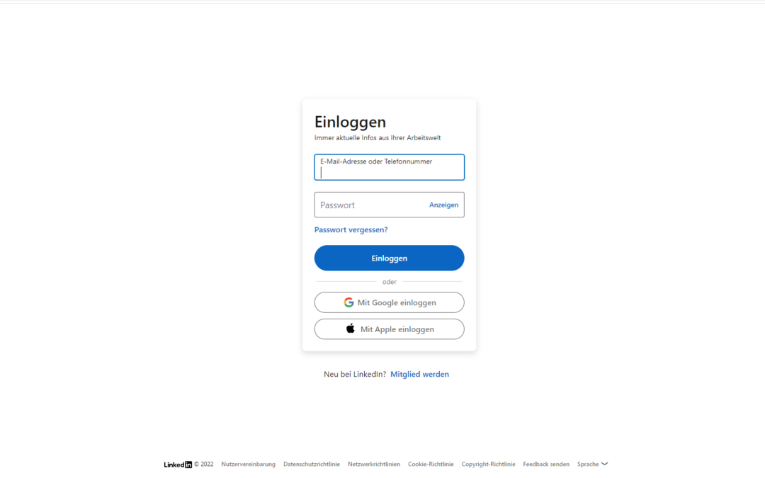 LinkedIn - die B2B Social-Media-Plattform