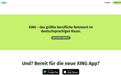 XING, DIE DEUTSCHE B2B SOCIAL-MEDIA-PLATTFORM