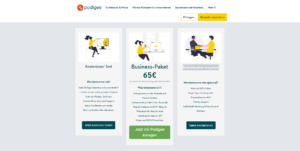 Podigee - Preisgestaltung Firmen-Podcast