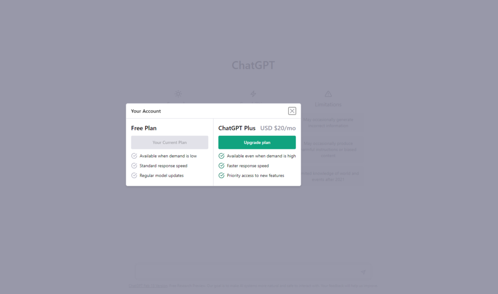 ChatGPT - Chat GPT Plus