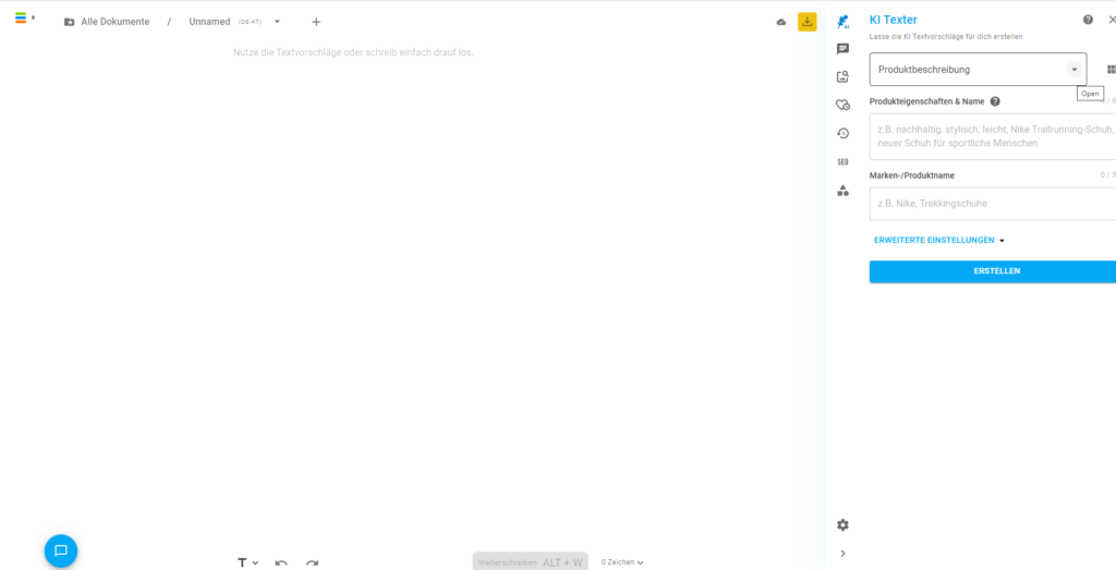 Neuroflash - KI-Texter