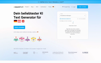Neuroflash, eine deutsche ChatGPT Alternative